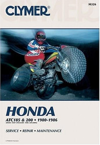 Clymer Honda ATC 185 & 200, 1980-1986 (Service, Repair, Maintenance) by Penton Staff, 9780892873456