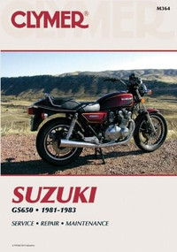 Suzuki GS650 Fours 81-83 by Penton Staff, 9780892873678