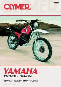 Clymer Yamaha XT125-250, 1980-1984 (Service, Repair, Maintenance) by Penton Staff, 9780892873876