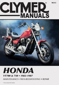 Clymer Honda Vt700 & 750, 1983-1987 (Service, Repair, Maintenance) by Penton Staff, 9780892874088