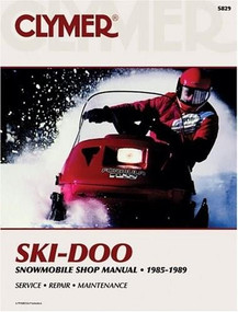 Clymer Ski-Doo Snowmobile Shop Manual, 1985-1989 (Service, Repair, Maintenance) by Penton Staff, 9780892875214