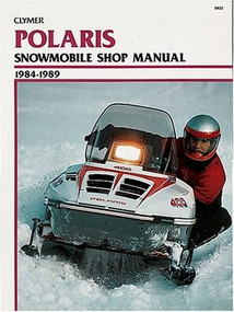 Clymer Polaris Snowmobile Shop Manual 1984-1989 (Service, Repair, Maintenance) by Penton Staff, 9780892875375