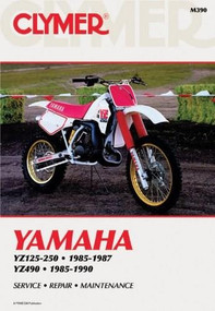 Clymer Yamaha YZ125-490, 1985-1990 (Service, Repair, Maintenance) by Penton Staff, 9780892876099