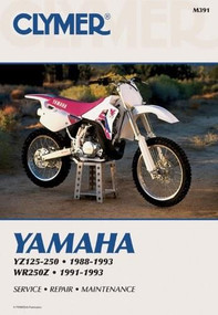 Clymer Yamaha YZ125-250; WR250Z, 1988-1993 (Service, Repair, Maintenance) by Penton Staff, 9780892876181