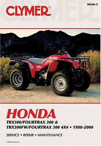 Honda TRX300 88-00 by Penton Staff, 9780892876402