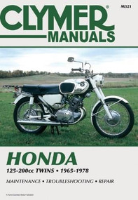 Honda 125-200cc Twins 65-78 by Penton Staff, 9780892877225