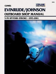 Johnson/Evinrude Four-stroke outboard Motor Shop Manual by Penton Staff, 9780892878048