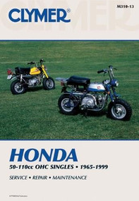 Clymer Honda 50-110cc OHC Singles, 1965-1999 (Service, Repair, Maintenance) by Penton Staff, 9780892878055