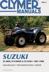 Suzuki LT-4WD, LT-WDX & LT-F250 1987-1998 by Penton Staff, 9780892878666