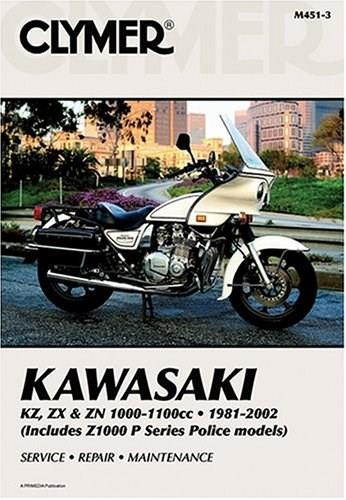 Kawasaki KZ, ZX & ZN 1000-1100cc 81-02 by Penton Staff, 9780892878789