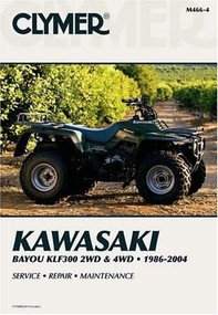 Kawasaki Bayou KLF300 2WD & 4WD by Penton Staff, 9780892879250