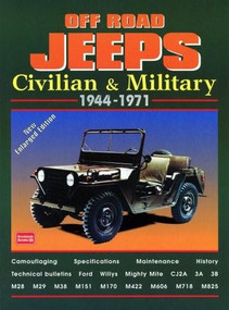 Off-Road Jeeps (Civilian & Military 1944-1971) by R.M. Clarke, 9780946489831