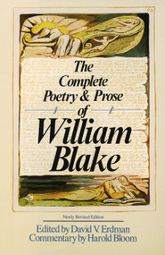 The Complete Poetry & Prose of William Blake by William Blake, David V. Erdman, Harold Bloom, 9780385152136