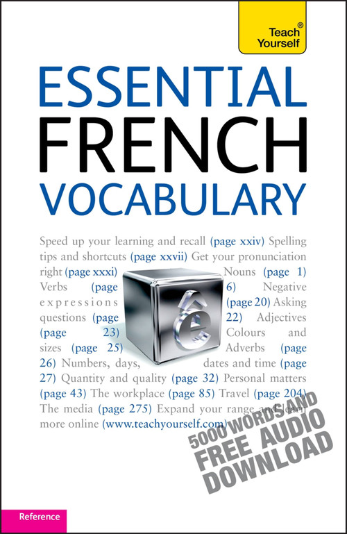 Essential French Vocabulary by Noel Saint-Thomas, 9781444103618