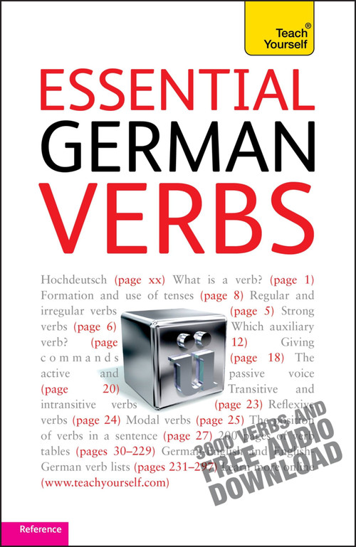 Essential German Verbs by Silvia Robertson, Ian Roberts, 9781444103632