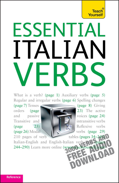 Essential Italian Verbs by Maria Bonacina, 9781444103663
