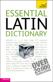 Essential Latin Dictionary by Alastair Wilson, 9781444104028