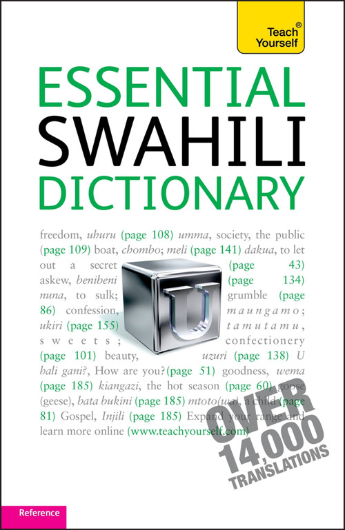Essential Swahili Dictionary by D.V. Perrott, 9781444104080