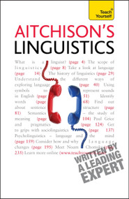 Aitchison's Linguistics by Jean Atchison, 9781444105964