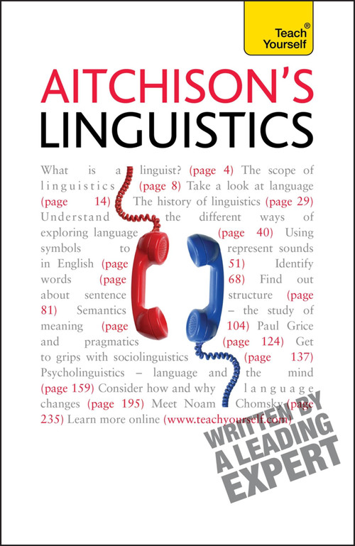 Aitchison's Linguistics by Jean Atchison, 9781444105964