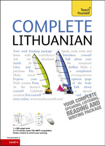 Complete Lithuanian by Meilute Ramoniene, Virjinija Stumbriene, 9781444106893