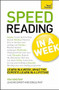 Speed Reading in a Week by Tina Konstant, 9781444159462