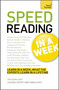 Speed Reading in a Week (Teach Yourself) by Tina Konstant, 9781444159462