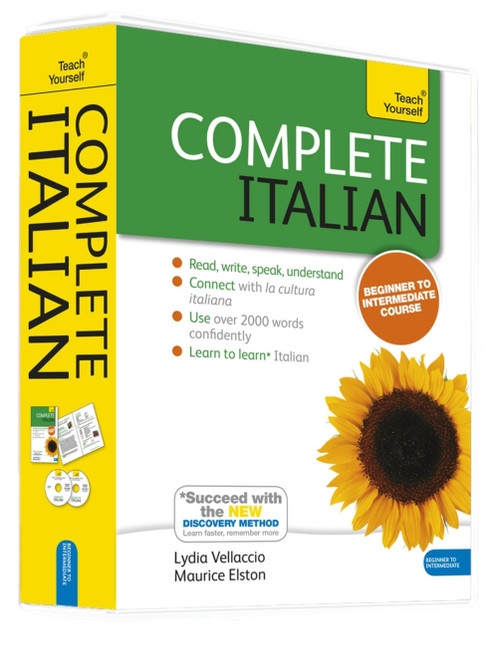 Complete Italian Beginner to Intermediate Course (Learn to read, write, speak and understand a new language) by Lydia Vellacio, Maurice Elston, 9781444177343