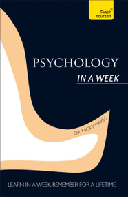Psychology In A Week by Nicky Hayes, 9781444196160
