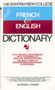 The Bantam New College French & English Dictionary by Roger Steiner, 9780553274110
