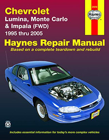 Chevrolet Lumina, Monte Carlo & Impala (FWD) 1995 thru 2005 Haynes Repair Manual by Jeff Kibler, Ken Freund, 9781563926327