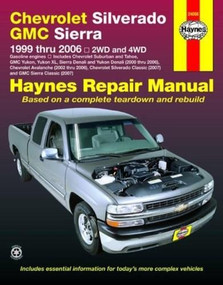 Chevrolet Silverado GMC Sierra Pick-ups '99-'06 Haynes Repair Manual (1999 thru 2006 2WD and 4WD) by Ken Freund, 9781563926815
