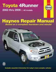 Toyota 4Runner 2003 thru 2009 Haynes Repair Manual by John Haynes, 9781563927584