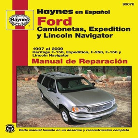 Ford Camionetas, Expedition y Lincoln Navigator Manual de Reparacion by Jay Storer, 9781563928895