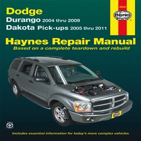 Durango 2004 thru 2009 Dakota Pick-ups 2005 thru 2011 Haynes Repair Manual (Durango 2004 thru 2009 Dakota Pick-ups 2005 thru 2011) by Ken Freund, 9781563929564
