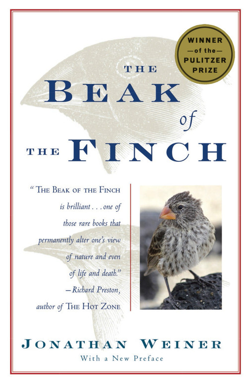 The Beak of the Finch (A Story of Evolution in Our Time) by Jonathan Weiner, 9780679733379