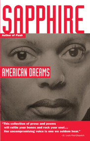 American Dreams by Sapphire, 9780679767992