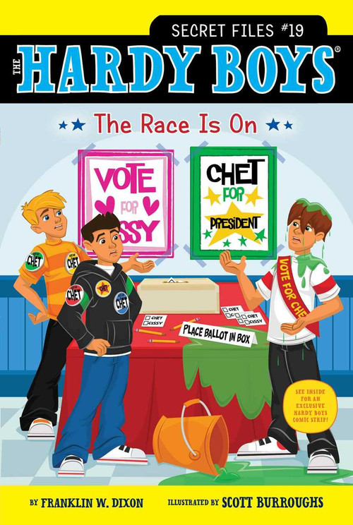 The Race Is On by Franklin W. Dixon, Scott Burroughs, 9781481422710
