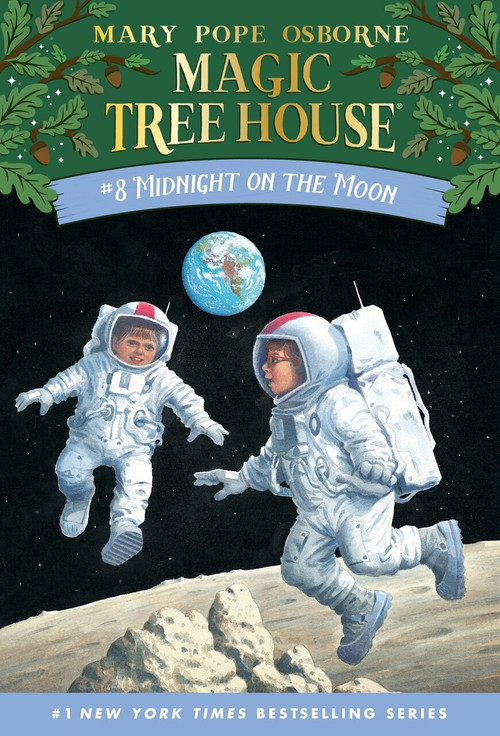 Midnight on the Moon by Mary Pope Osborne, Sal Murdocca, 9780679863748