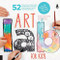 Art Lab for Kids (52 Creative Adventures in Drawing, Painting, Printmaking, Paper, and Mixed Media-For Budding Artists of All Ages) by Susan Schwake, Rainer Schwake, 9781592537655