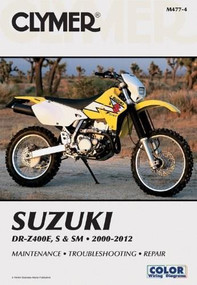 Suzuki DR-Z400E, S & SM Manual 2000-2012 by Penton Staff, 9781599696164