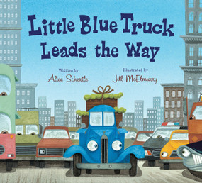 Little Blue Truck Leads the Way Board Book by Alice Schertle, Jill McElmurry, 9780544568051