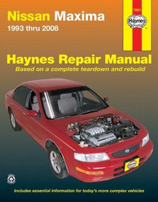 Nissan Maxima 1993 thru 2008 Haynes Repair Manual by Bob Henderson, 9781620920763