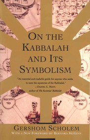 On the Kabbalah and its Symbolism by Gershom Scholem, 9780805210514