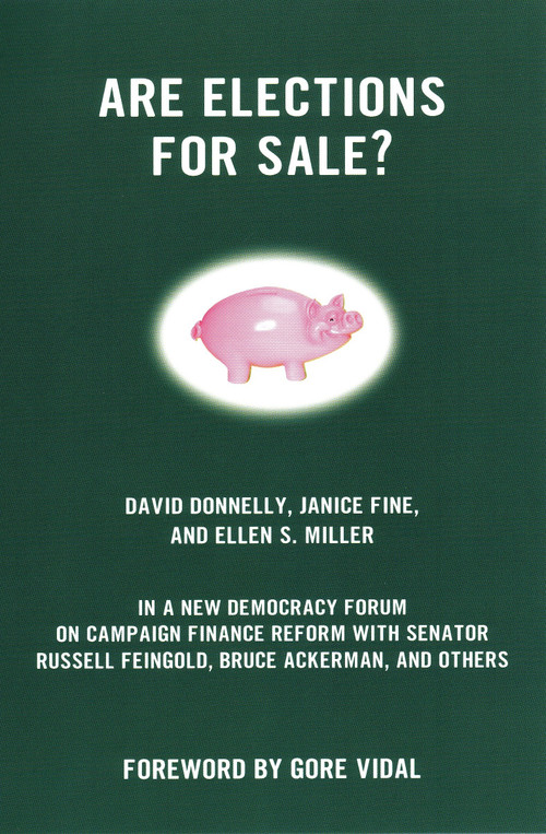 Are Elections for Sale? by David Donnelly, Joshua Cohen, 9780807043233