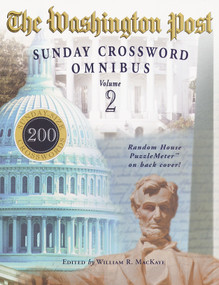 The Washington Post Sunday Crossword Omnibus, Volume 2 by William R. Mackaye, 9780812934410