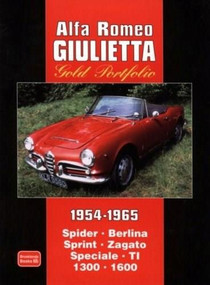 Alfa Romeo Giulietta Gold Portfolio 1954-1965 by R.M. Clarke, 9781855200661