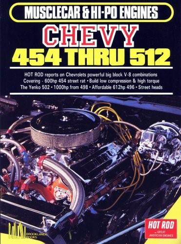 Chevy 454 Through 512 Hi-Po by R.M. Clarke, 9781855200999