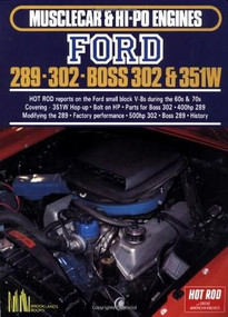 Ford 289-302, Boss 302 and 351W by R.M. Clarke, 9781855201040