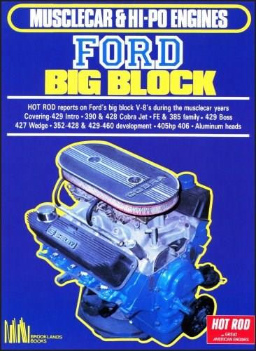 Musclecar and Hi-Po Engines Ford Big Block by R.M. Clarke, 9781855201064